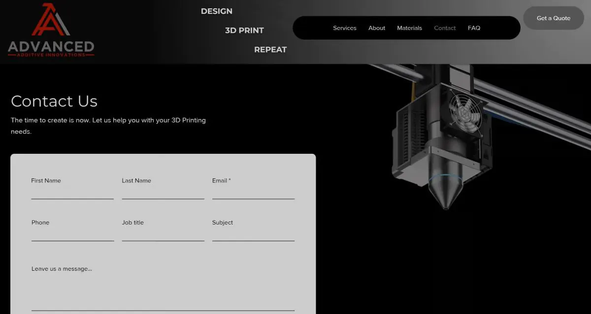 Filling a contact form will get you the information you need